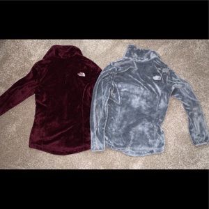 2 North Face Osito Zip-up Jackets